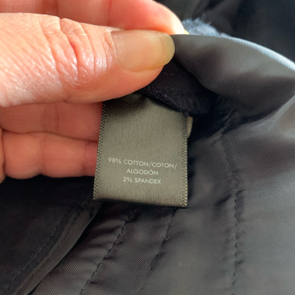 Ann Taylor Kate fit pants navy blue size 4 - Picture 8 of 10